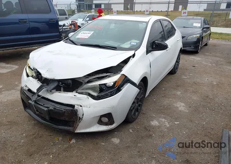 2016 Toyota Corolla S W/Special Edition Pkg z USA, uszkodzony, nr VIN 2T1BURHE1GC486335
